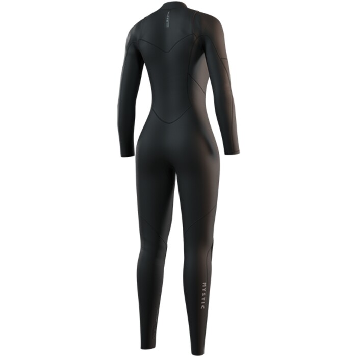 2025 Mystic Mujer Star 4/3mm Chest Zip Neopreno 35000.250051 - Black